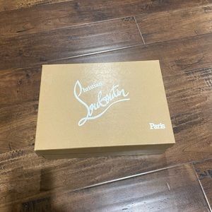 CHRISTIAN LOUBOUTIN Iriza 100 Black Patent Pumps